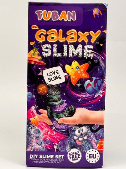 Tuban Galaxy Slime: fotografía del producto y su envase