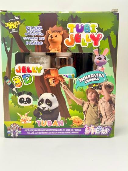 Tuban Tubi Jelly · Animales: fotografía del producto y su envase